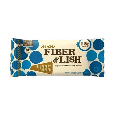 لوح نوجو فايبر دليش بنكهة فطيرة التوت الأزرق 45 غرام