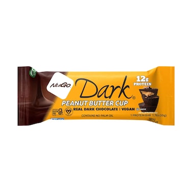 Nugo Vegan Dark Peanut Butter Cup Protein Bar 50g