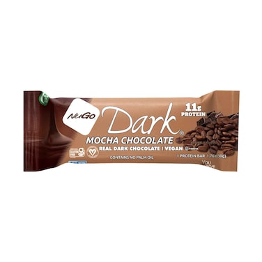 Nugo Vegan Dark Mocha Chocolate Protein Bar 50g