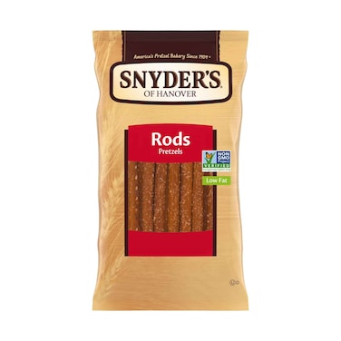 Snyder's Of Hanover Rods Pretzel, Low Fat 340g