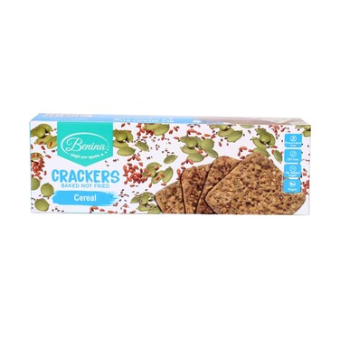 Benina Crackers Cereal, Baked Not Fried 90g