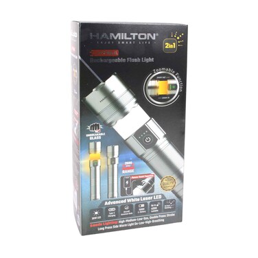 Hamilton Rechargeable Flash Light Zoomable Function 30W Led