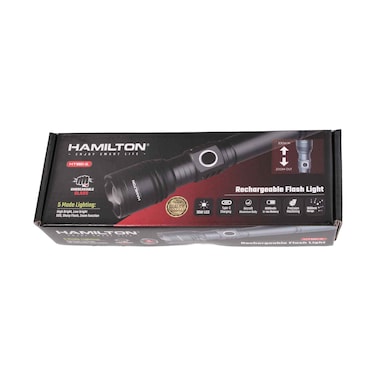 Hamilton Rechargeable Flash light Zoom Function