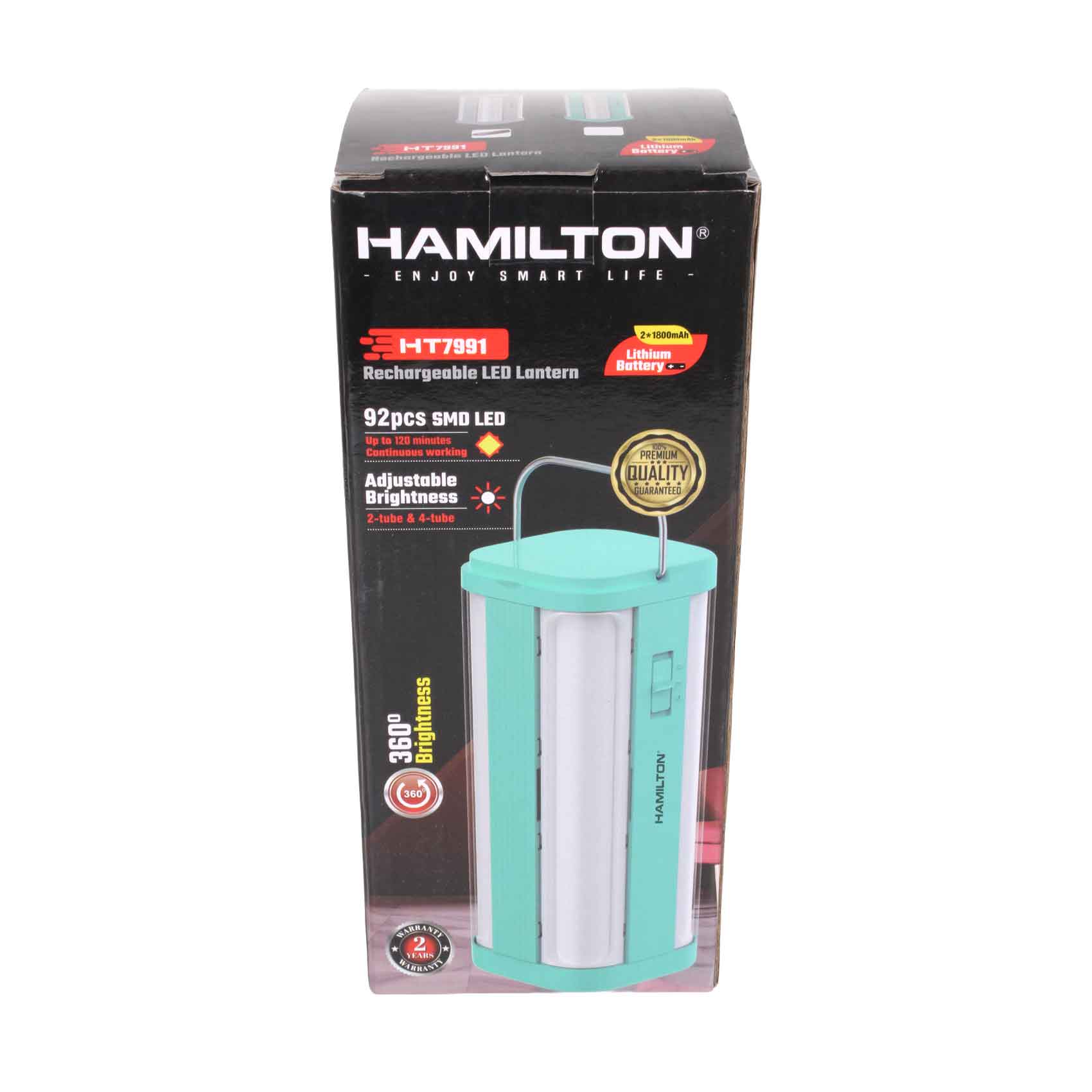 Hamilton Rechargeable Led Lantern 1800mah HT7991