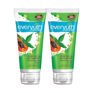 Everyuth Naturals Face Scrub Assorted 150gx2 Pieces