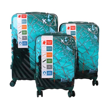Hachi Hard Trolley Set 3 Pieces