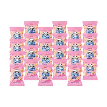 Hello Panda Strawberry Filled Biscuits 32gx24