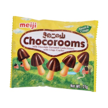 Meiji Chocoroom Chocolate Biscuit Snacks 21g