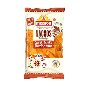 Mission Mexicano Tortilla Chips With Sweet Smoky Barbecue Flavour 175g