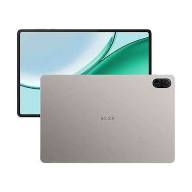 جهاز Honor Pad X8B مزود بتقنية WiFi وذاكرة وصول عشوائي 4 جيجابايت ومساحة تخزين 128 جيجابايت، لون رمادي