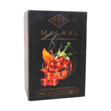 Malaki Coco Shell Charcoal 72cubes 1kg