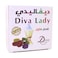 Diva Lady Colored Charcoal 80 Pieces