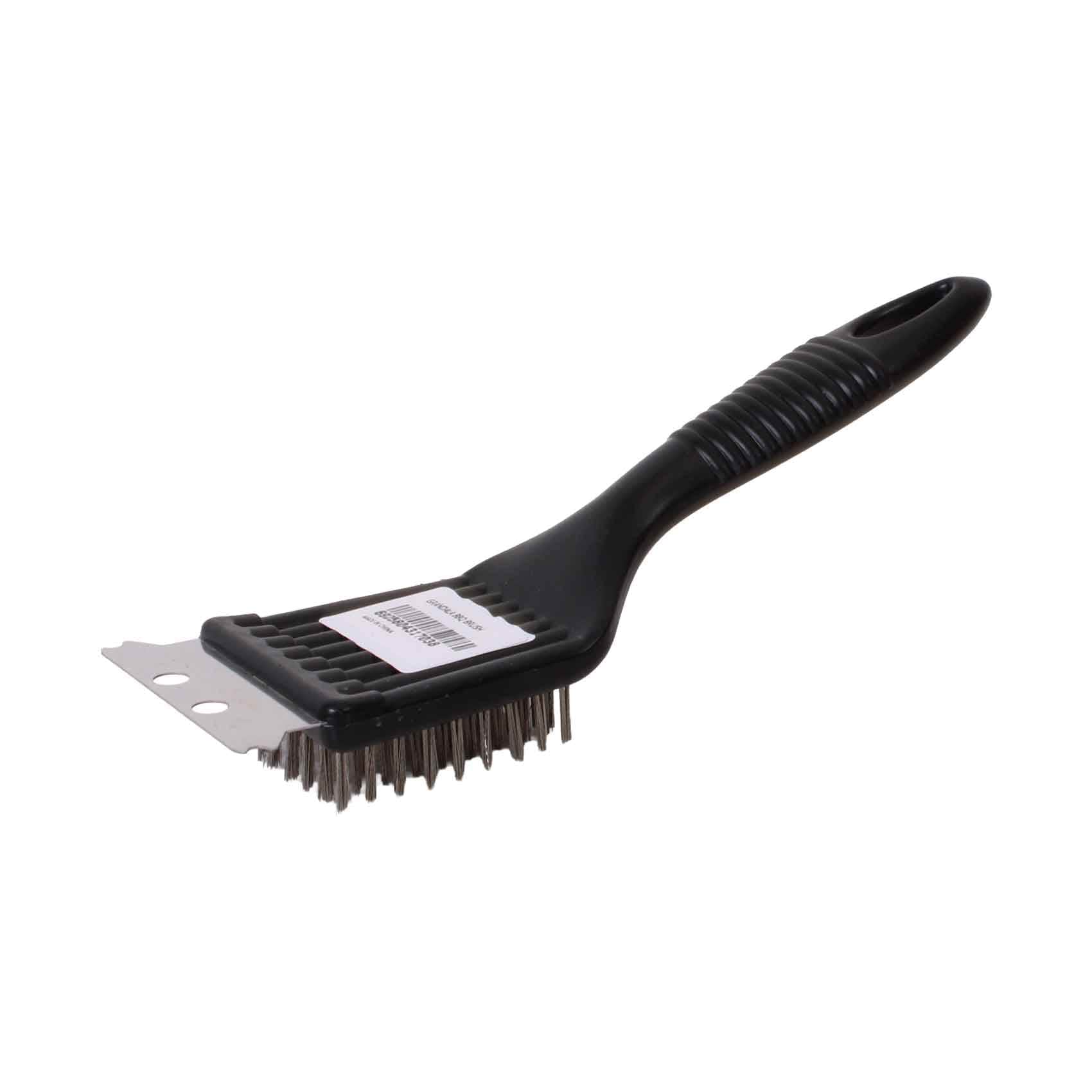 Barbecue 2 Function Steel Brush 8 Inches