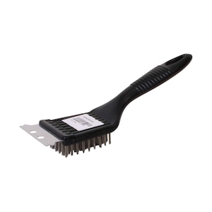 Barbecue 2 Function Steel Brush 8 Inches
