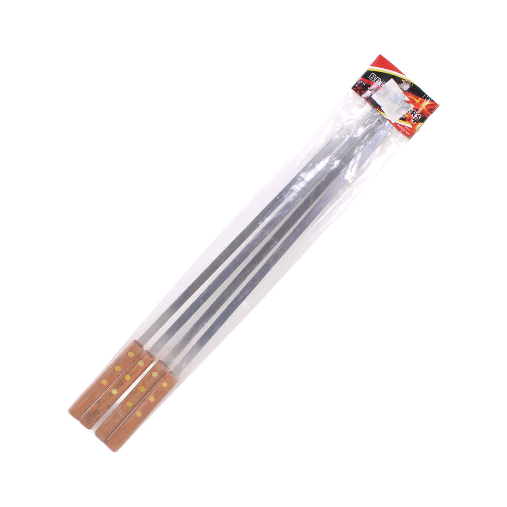 Barbecue Skewer Flat Metal 21 Inches