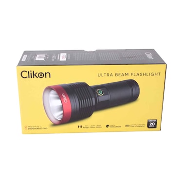 Clikon Ultra Beam Flashlight 20W