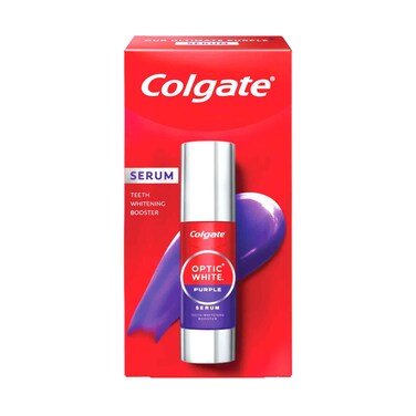 Colgate Optic White Purple Serum Teeth Whitening Booster 40ml