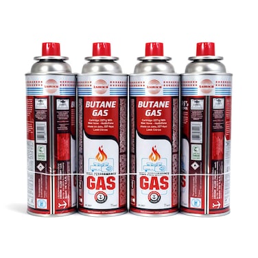 Camping Butane Gas Set 4 Pieces