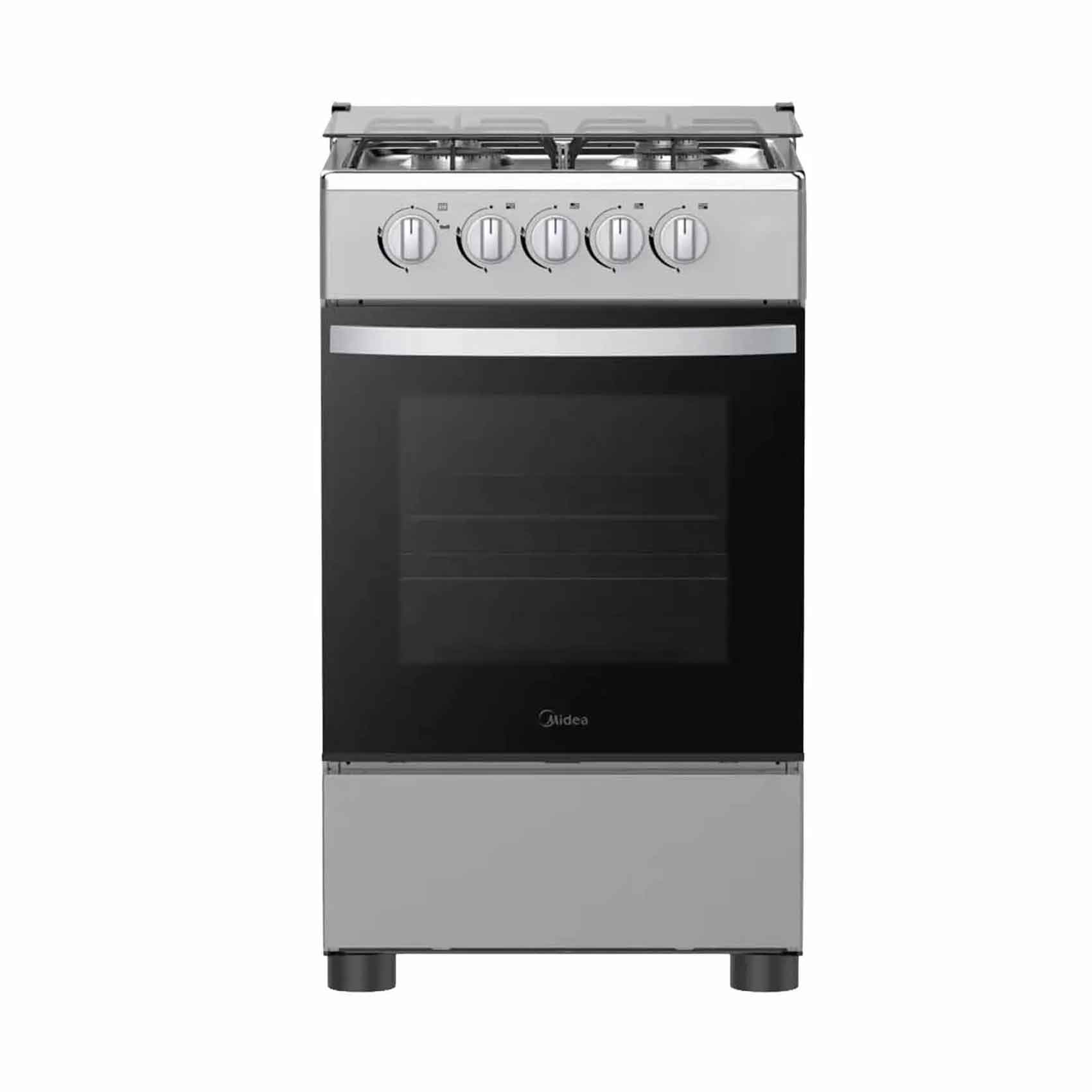 Midea 4 Burner Gas Cooking Range,Silver, MFO-MG20TE(SS), 50x55cm