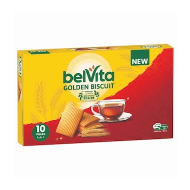 Belvita Golden Orange Biscuit 52gx10 Pieces