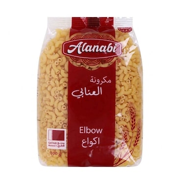 معكرونة ألانابي الصغيرة على شكل كوع 400 غرام