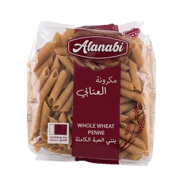 Alanabi Pasta Whole Wheat Penne 400g