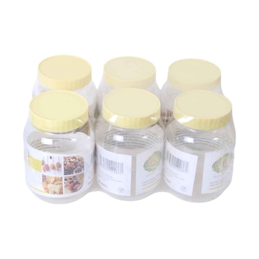 علبة تخزين متعددة الأغراض من جيتكو سعة 1 لتر × 6 قطع