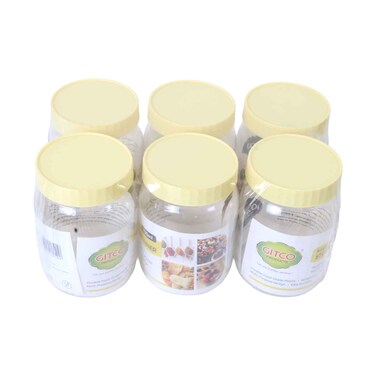 Gitco Multi Purpose Storage Container750mlx6 Pieces