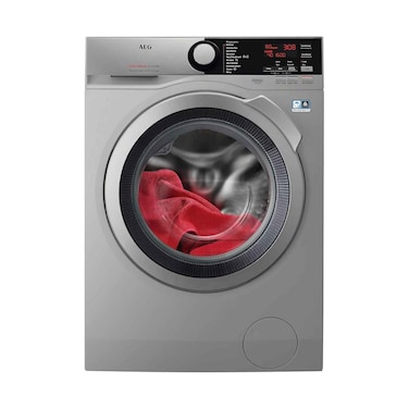 غسالة ومجفف ملابس من AEG، 1600 دورة في الدقيقة، LWX7E8611S، سعة الغسالة 8 كجم والمجفف 6 كجم
