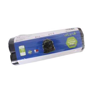 V-Pack Black Garbage Bags Roll 1V Heavy Duty Waste Bags 67g