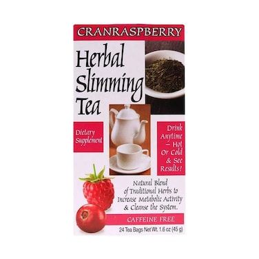 21st Century Herbal Slimming Tea With Cranrasberry 24 Flavour 45g