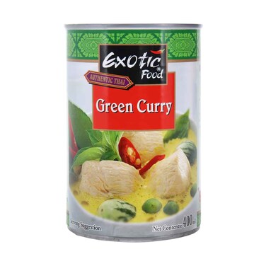 Exotic Food Authentic Thai Green Curry Soup 400ml