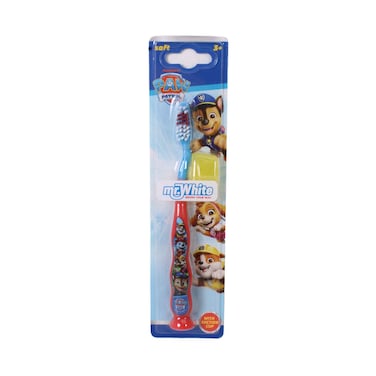 Mr. White Paw Patrol Toothbrush with Suction Cup