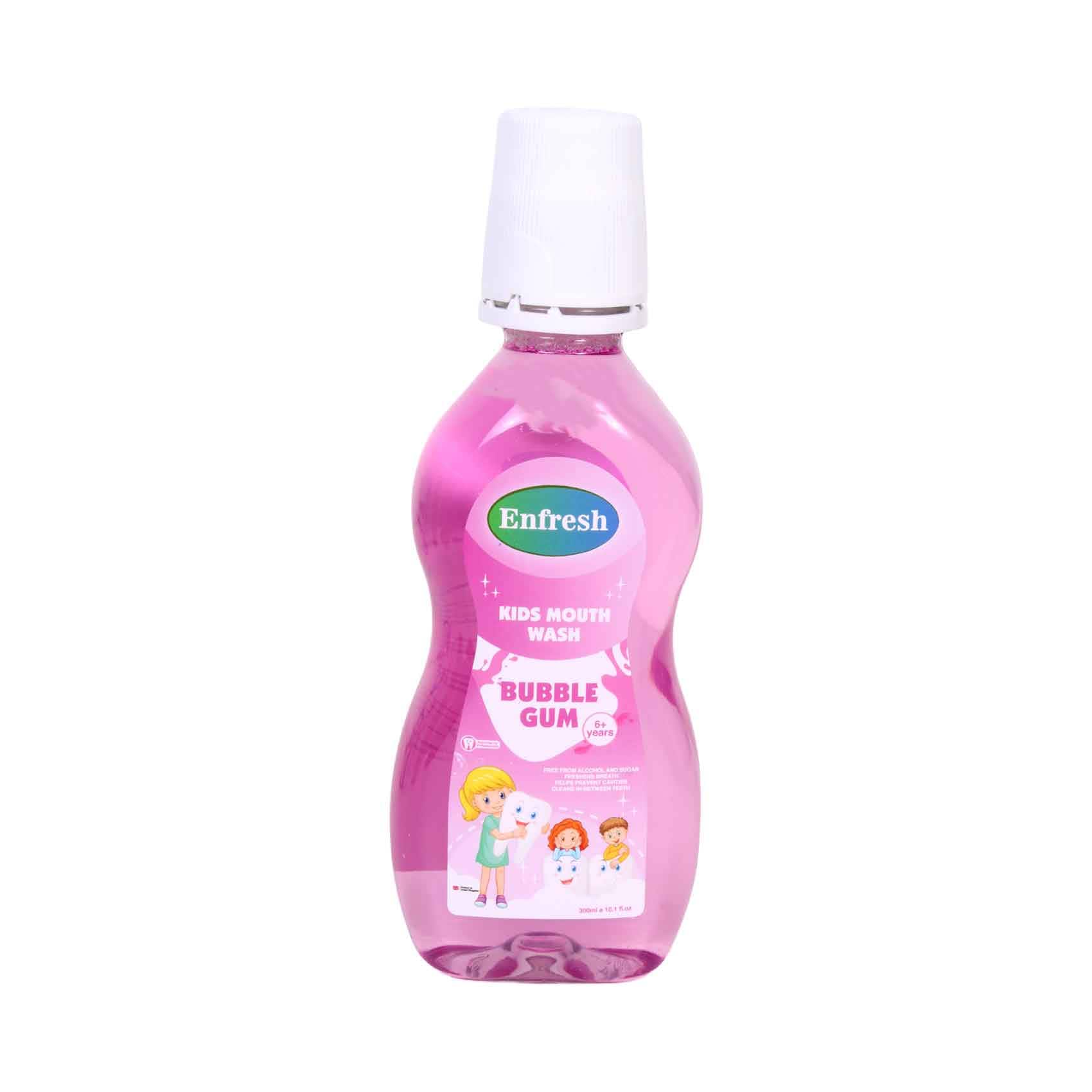 Enfresh Kids Bubble Gum Mouth Wash 300ml