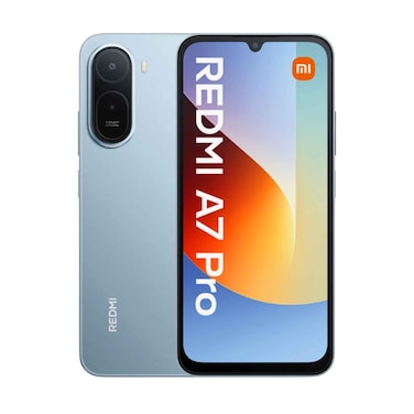 شاومي ريدمي هاتف ذكي A7 برو ثنائي الشريحة، بذاكرة وصول عشوائي 4 جيجابايت، سعة تخزين 64 جيجابايت، لون أزرق