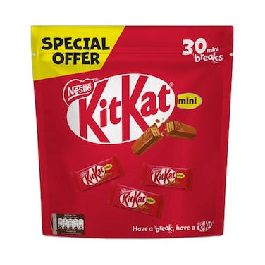 Nestle KitKat Mini Wafers Covered With Milk Chocolate 405g