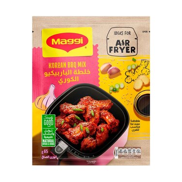 Maggi Korean Barbeque Seasoning Mix Ideal for Air Fryer 65g