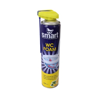 Smart Foam Spray Bathroom Cleaner  Lemon 600ml