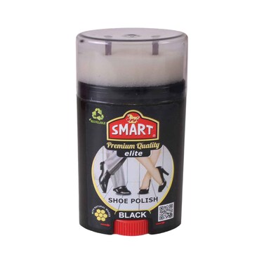 ملمع الأحذية الأسود سمارت إيليت 60 مل