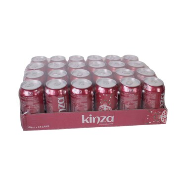 Kinza Pomegranate Carbonated Soda 360mlx24 Pieces