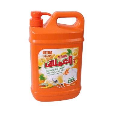 سائل غسيل الأطباق من الإملاك بنكهة البرتقال 1800 مل