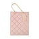 Diamond Qlted Gift Bag Small 18x10x23