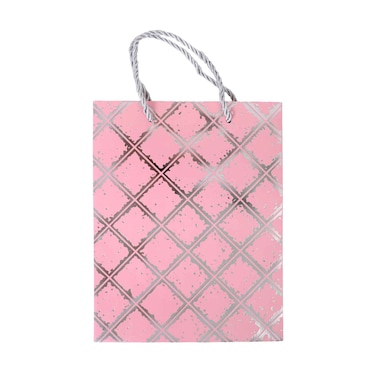 Grid Gift Bag Small 18x10x23