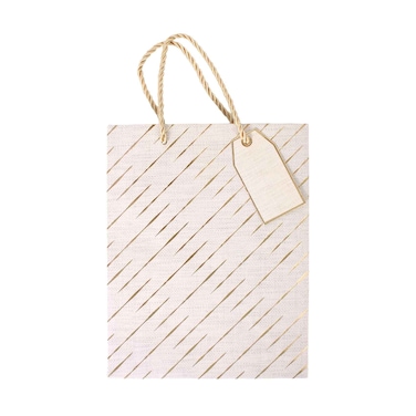 Stripe Gift Bag Small 18x10x23