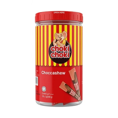 Choki Choki Chocolate Cashew Paste Sticks 500g