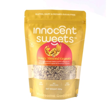 Innocent Sweets Vegan Honey Almond Granola 450g