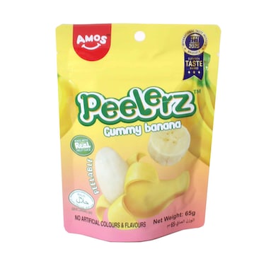 Amos Peelerz Gummy Banana 65g