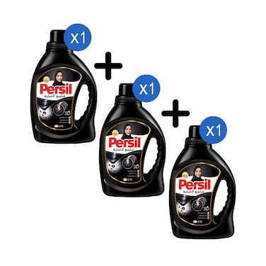 Persil Abaya Classic Wash Shampoo Abaya Liquid Detergent For Black Colour Protection 0.9l + 2 Pieces