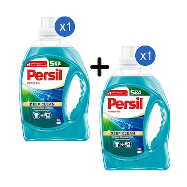 Persil Universal Gel Laundry Detergent Liquid With Deep Clean Plus Technology 2.5l + 1 Piece
