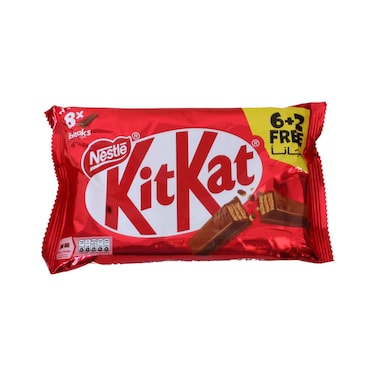 Nestle KitKat Wafer Bars  With Milk Chocolate 17.7gx8 Pieces